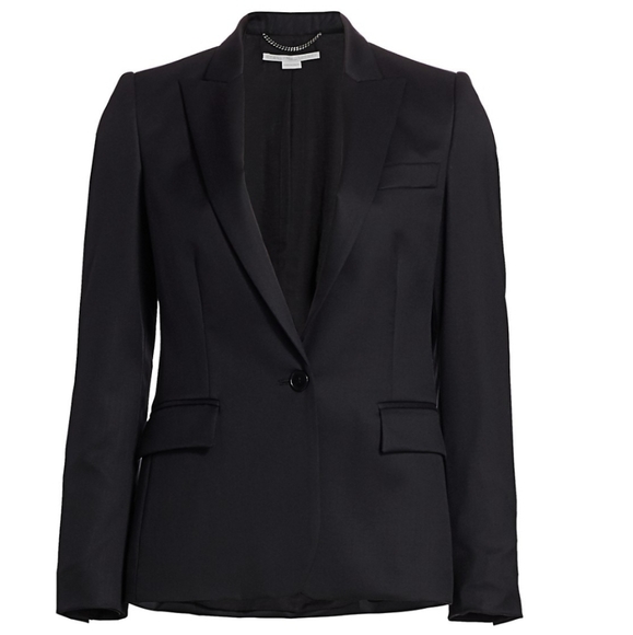 Stella McCartney Jackets & Blazers - Stella McCartney Iris Wool Black Jacket Blazer